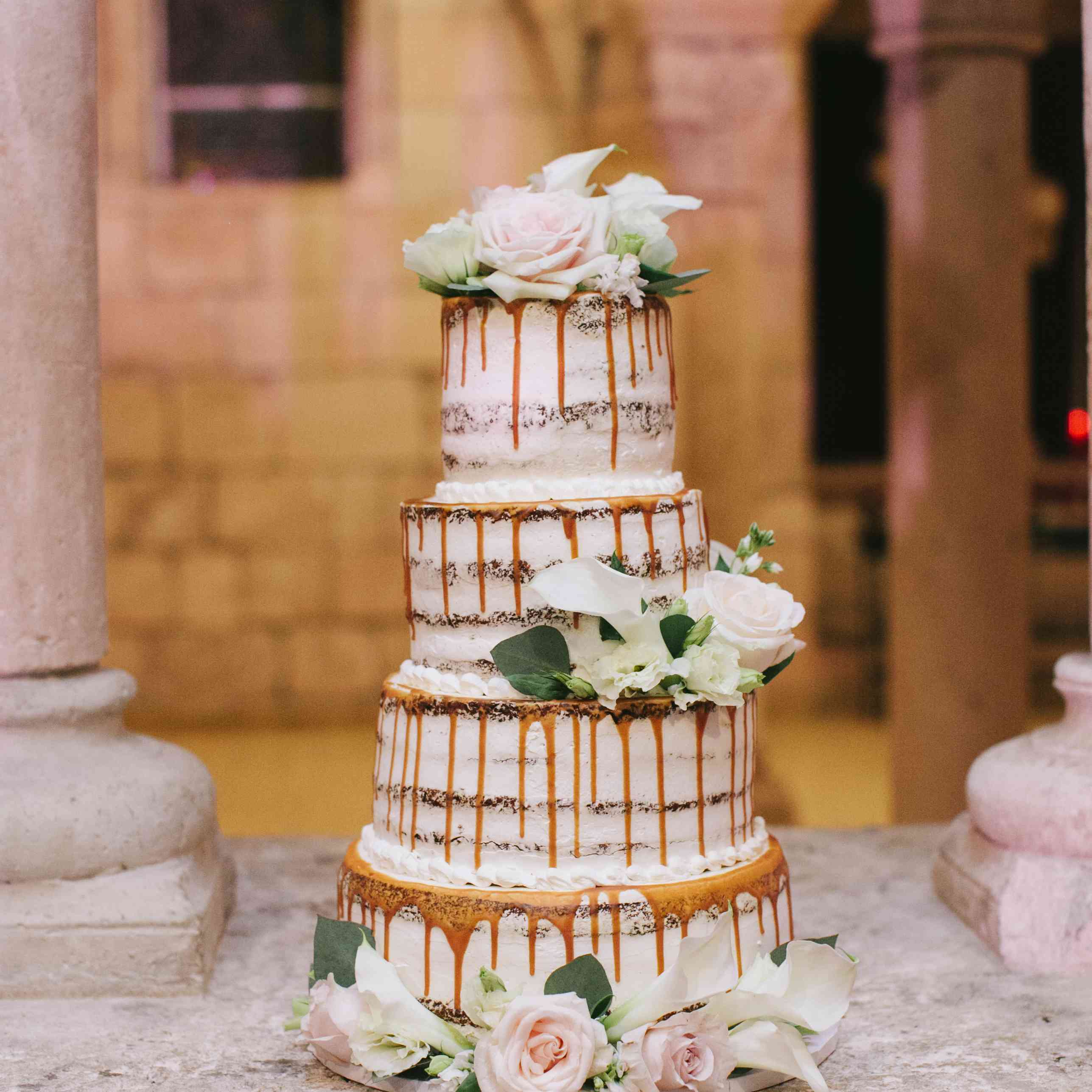 婚礼胡萝卜蛋糕