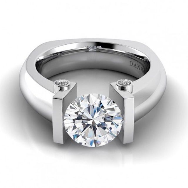 Danhov Voltaggio张力订婚戒指188bet官网88bet官网