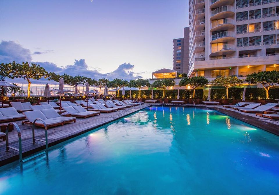 现代的火奴鲁鲁在瓦胡岛