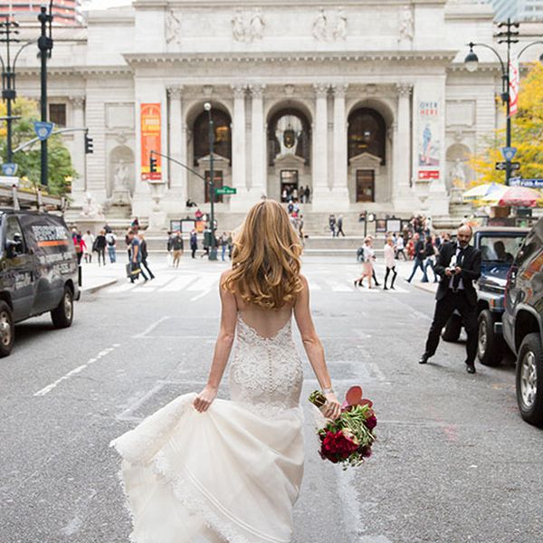 新娘在曼哈顿