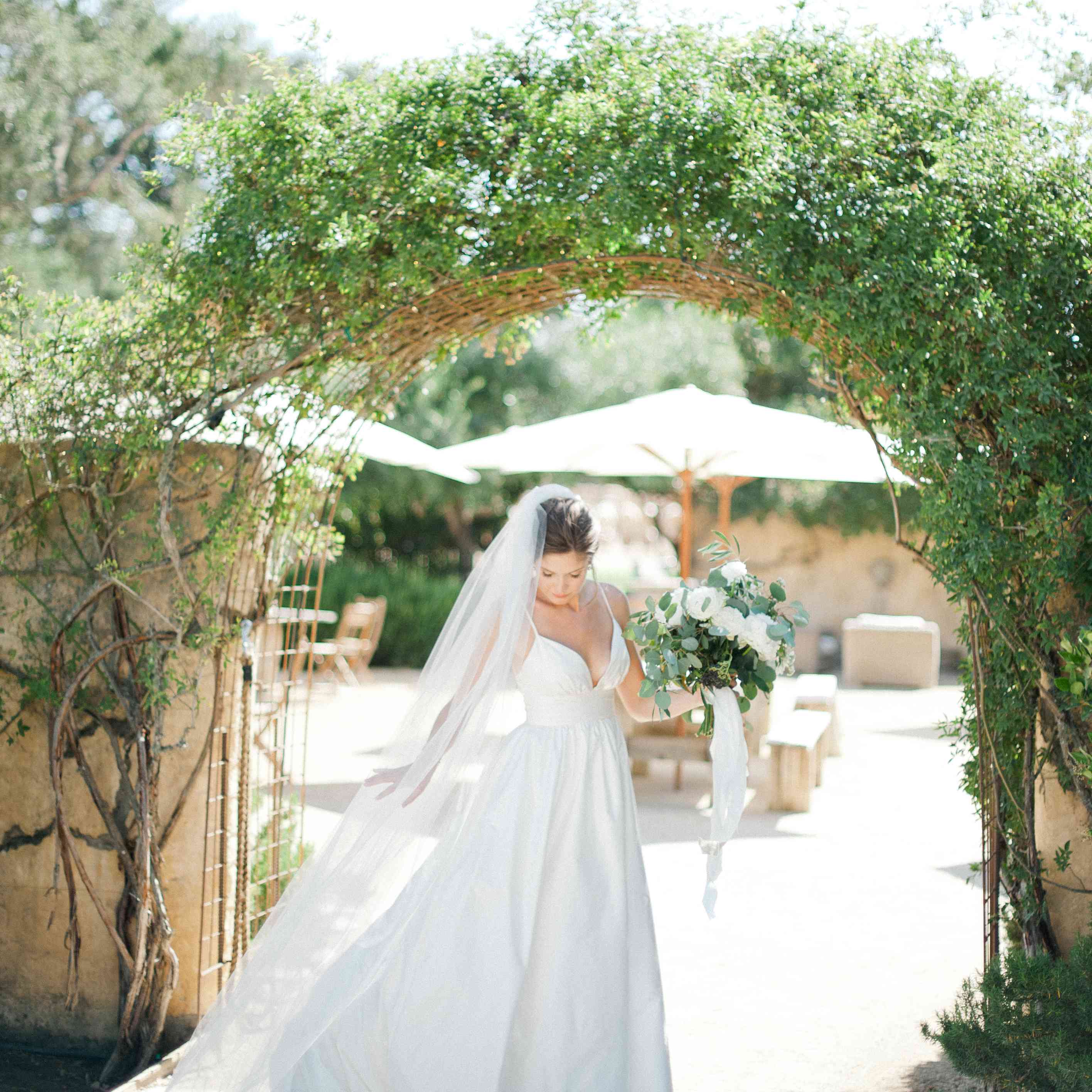 在阳光酿酒厂的新娘