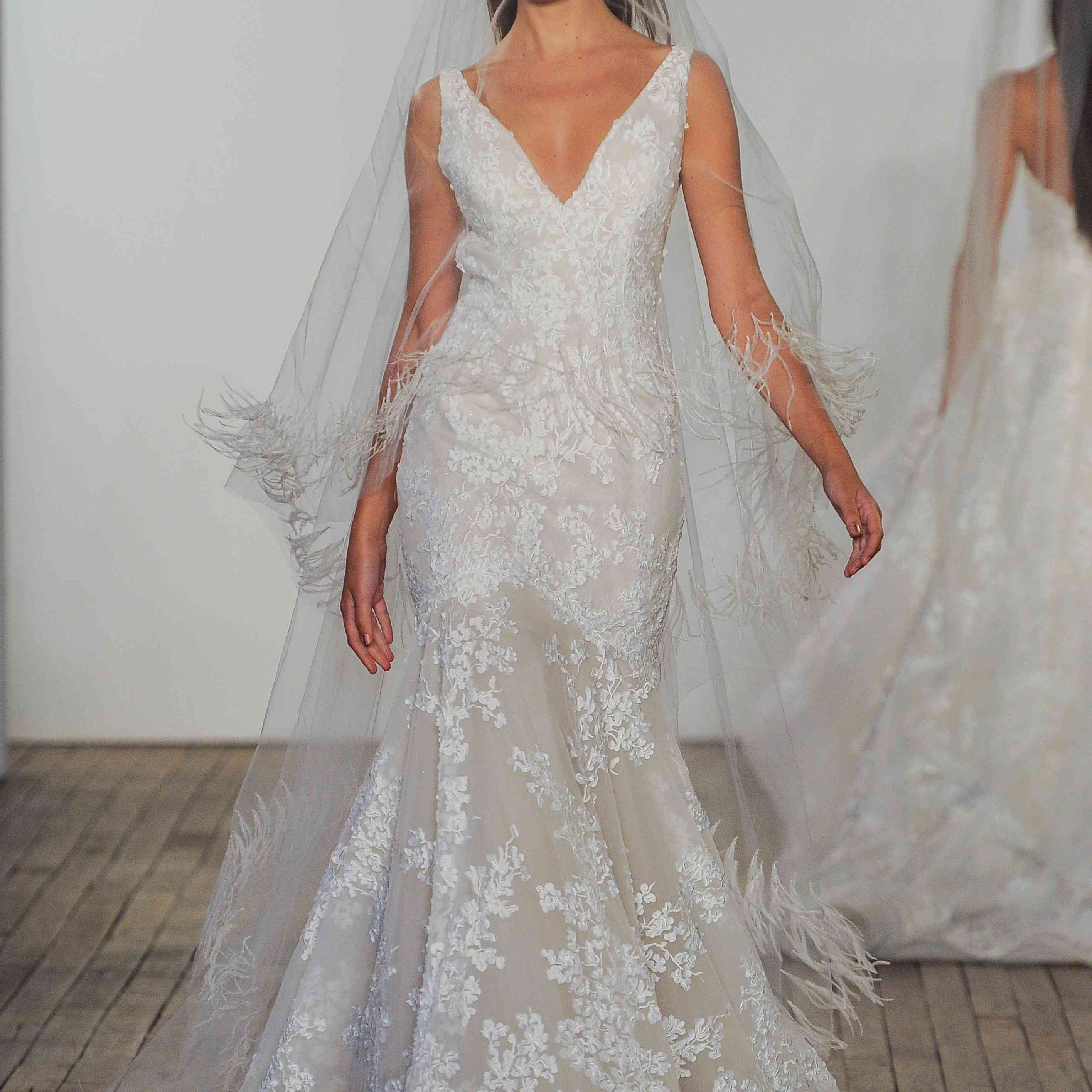 Vivien美人鱼婚纱