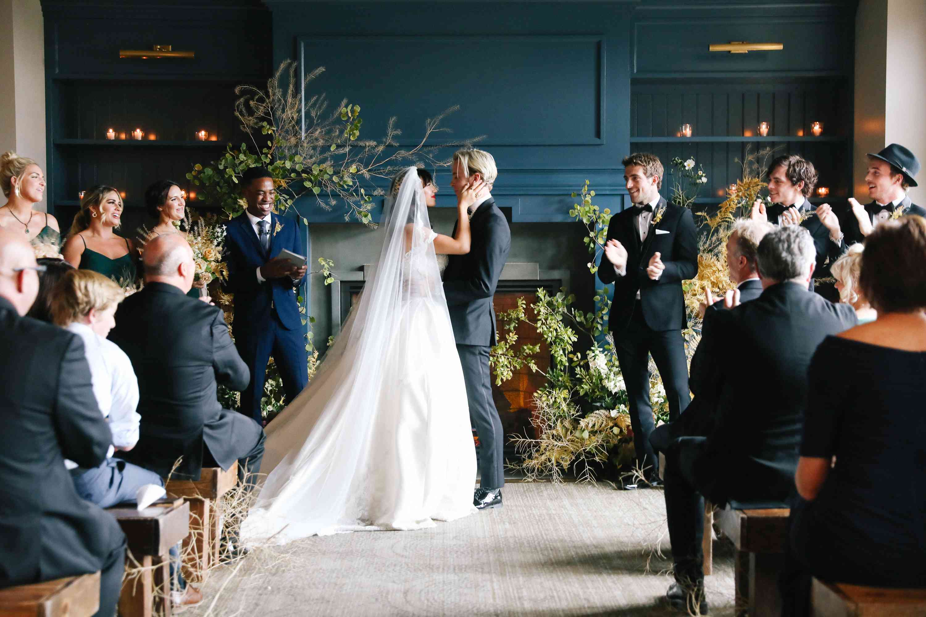 萨凡纳和赖克婚礼，夫妇坛“class=