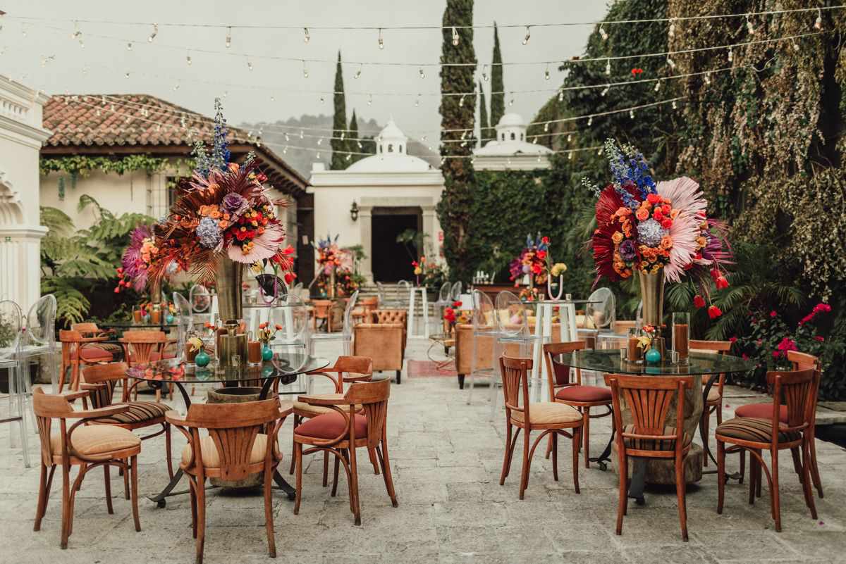 五彩缤纷的接待