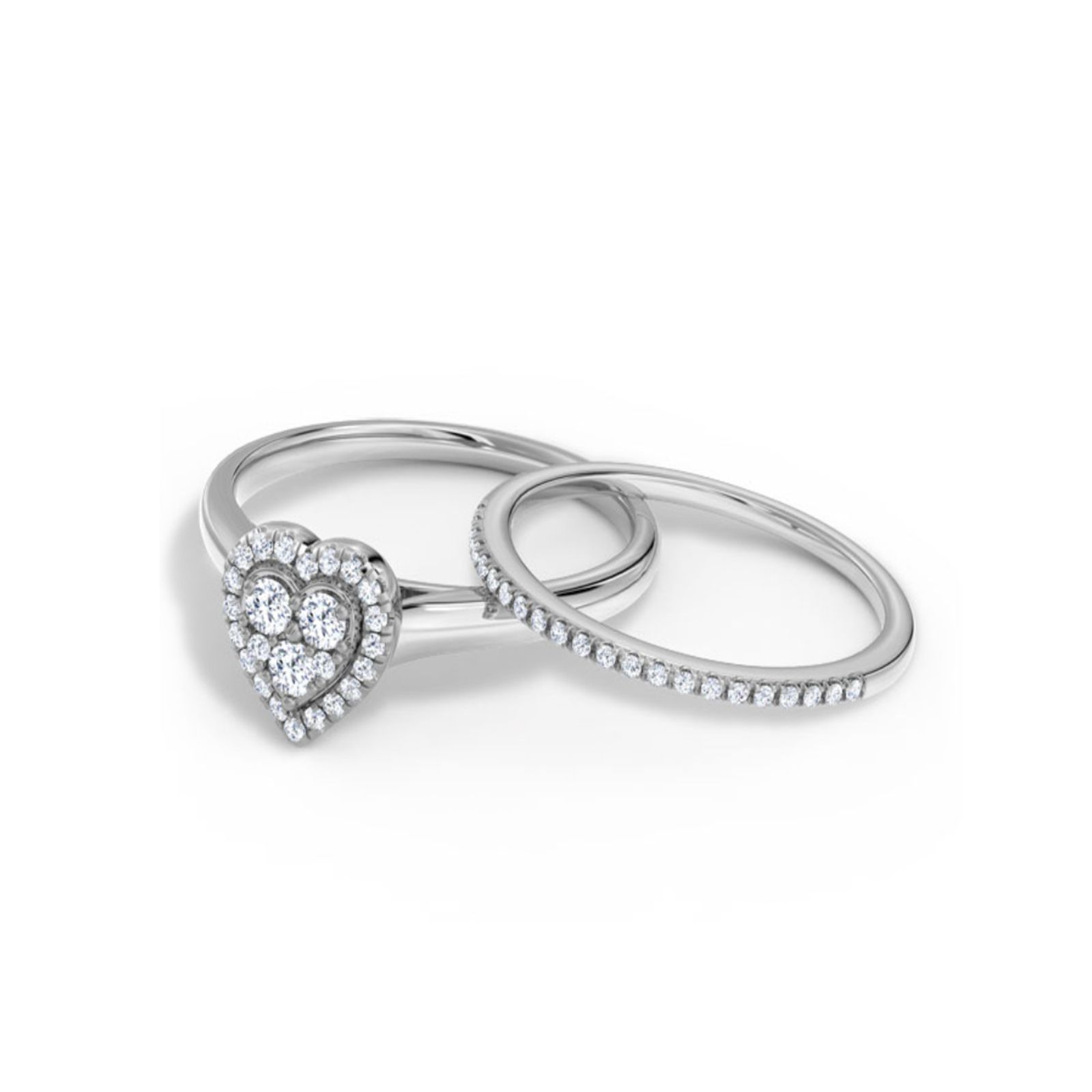 CaratLane闪烁探测器新娘戒指