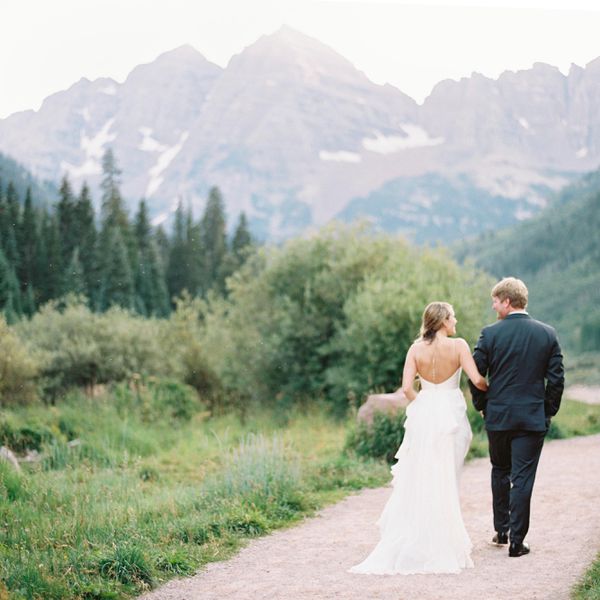 新娘和新郎的肖像