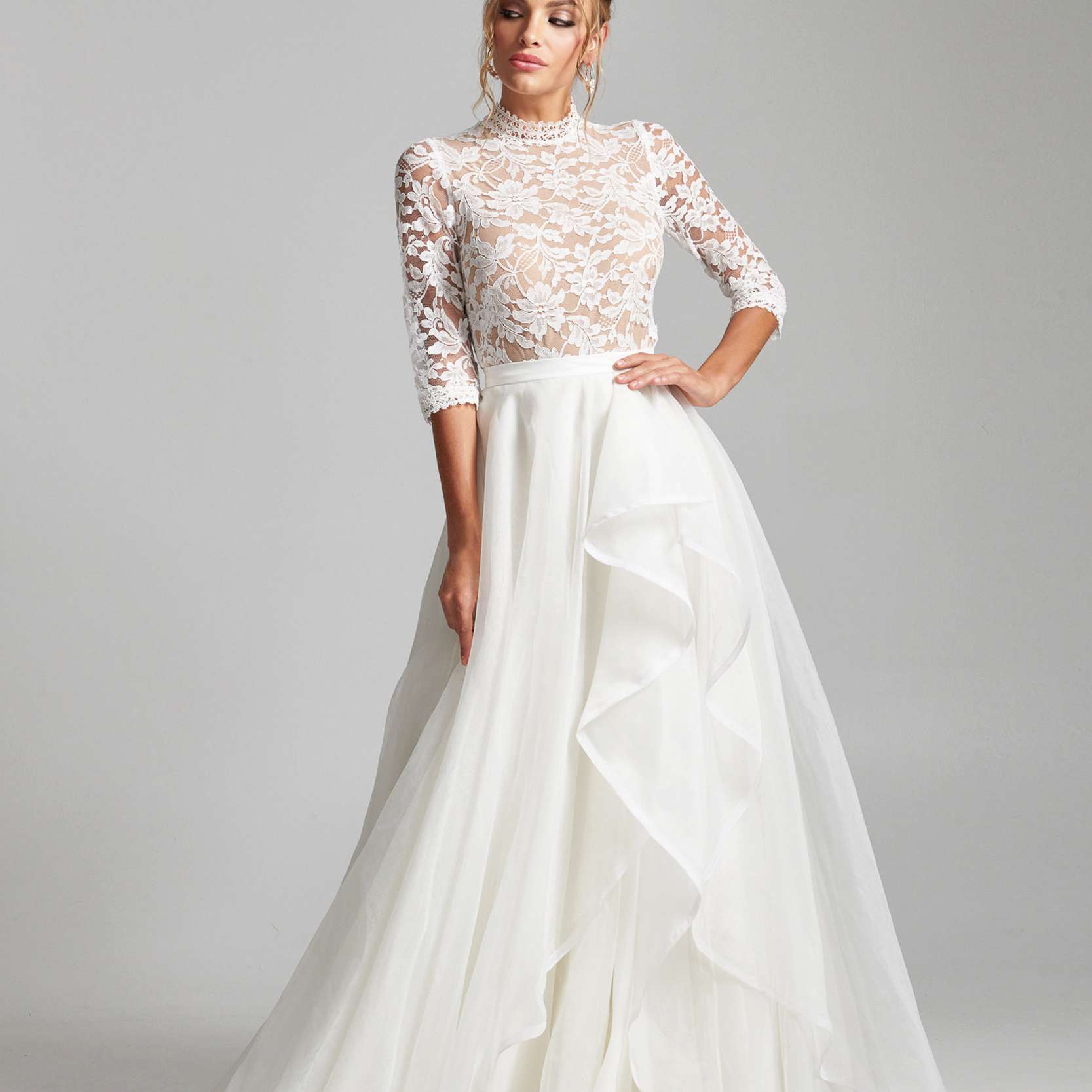 丽贝卡Schoneveld婚纱