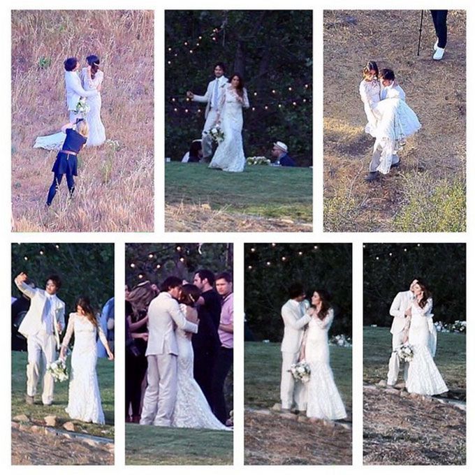 尼克里德结婚伊恩·萨默海尔德在克莱尔·佩蒂伯恩，2015年