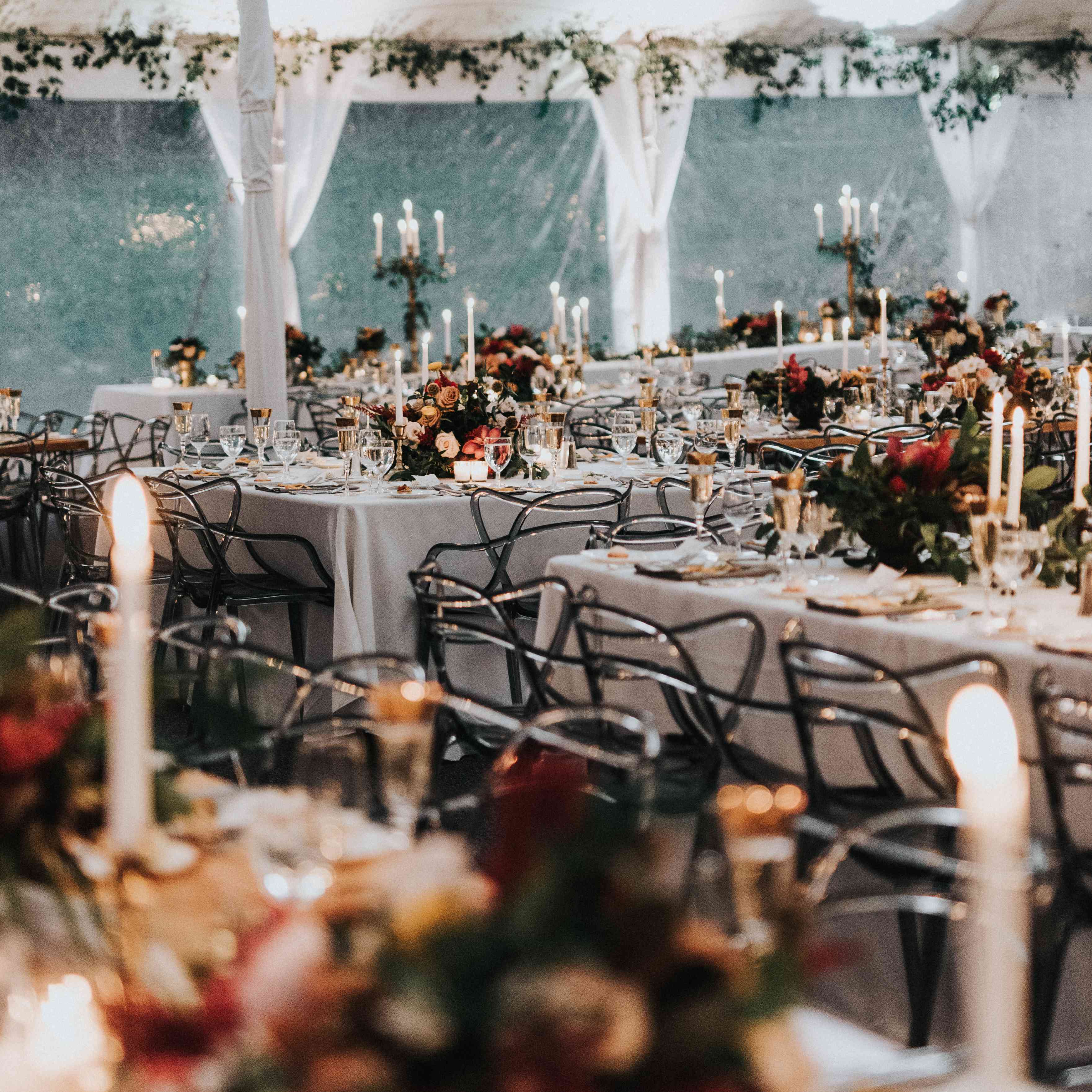 个性化的密歇根婚礼，秋季婚宴