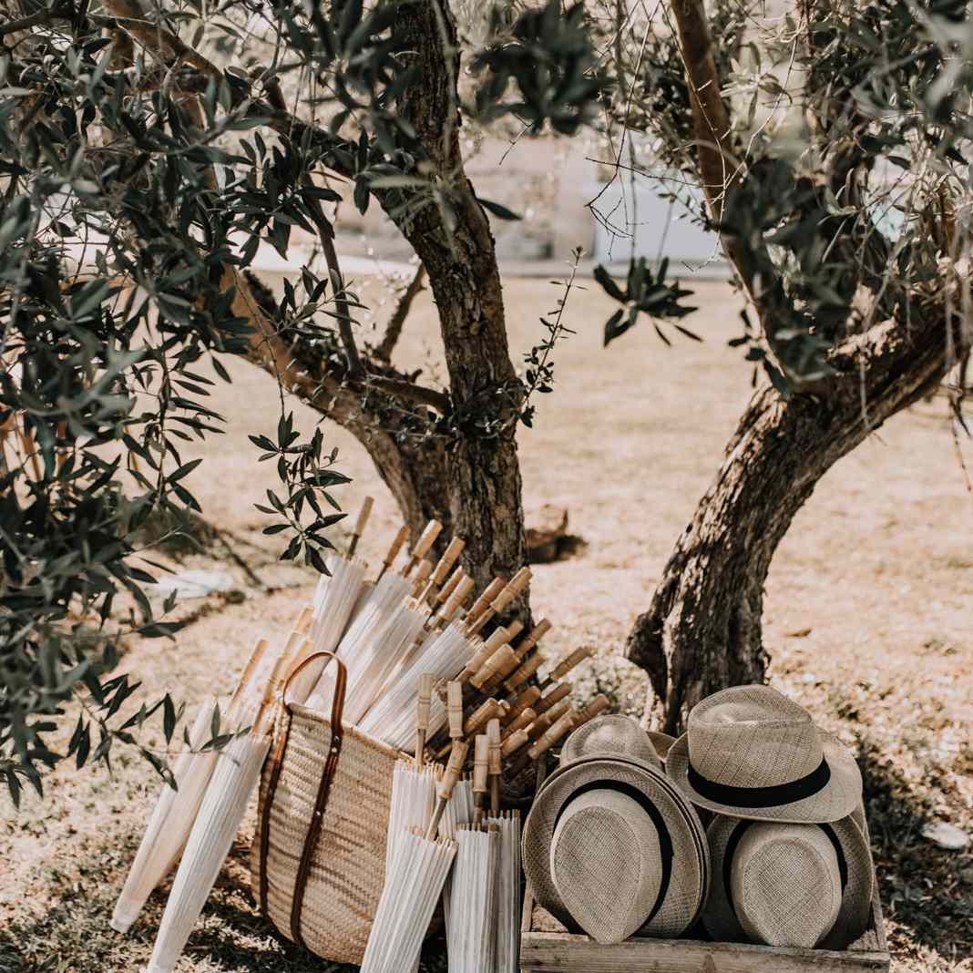 阳伞和帽子＂class=