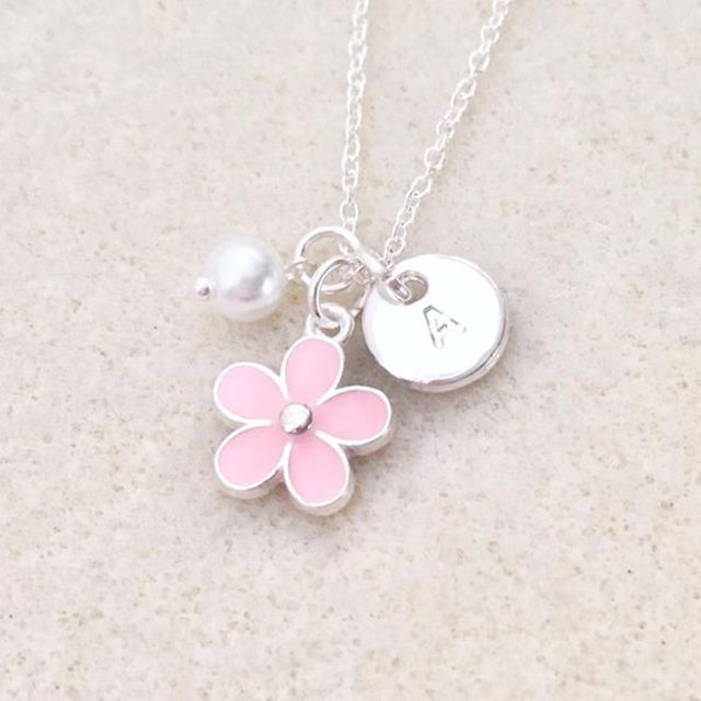 Etsy的个性化卖花姑娘项链