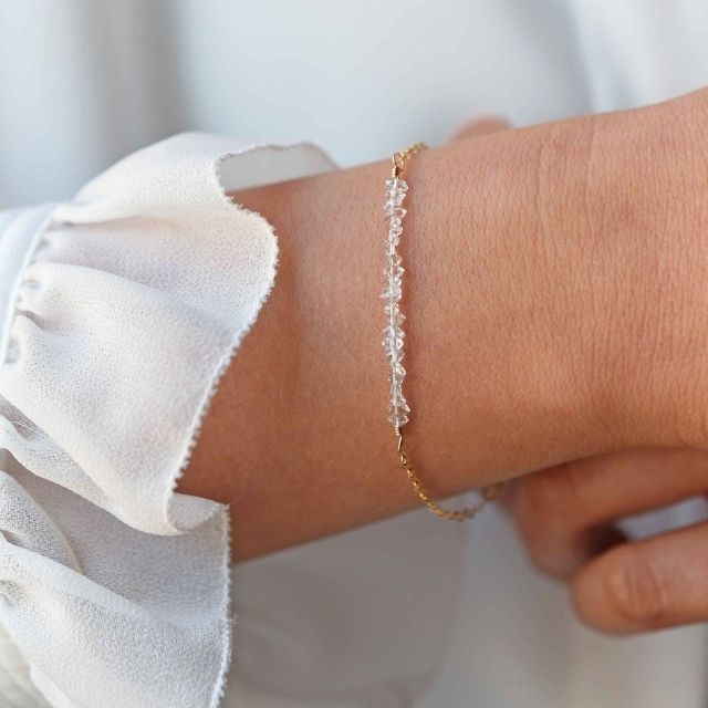 crushongold何其钻石手镯