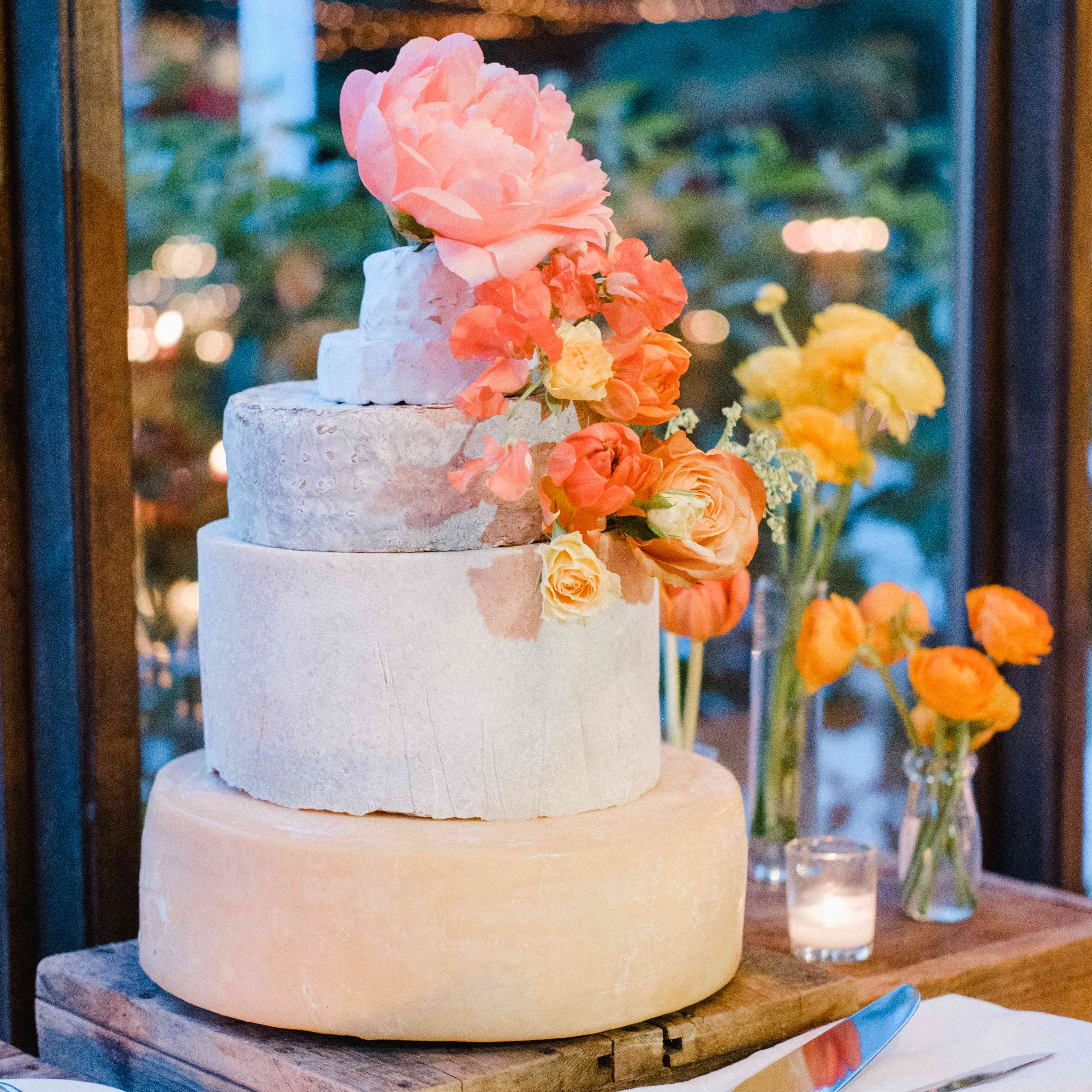 奶酪的婚礼蛋糕