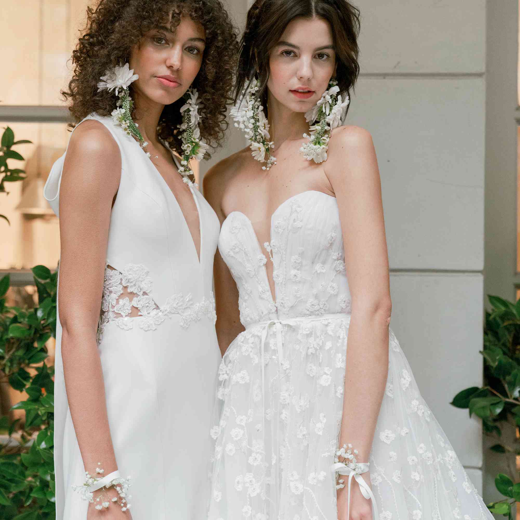 2020年马切萨花耳环新娘秋天