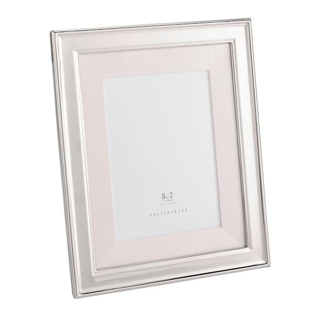 莫尼克鲁里耶镀银罗缎缎带垫框架