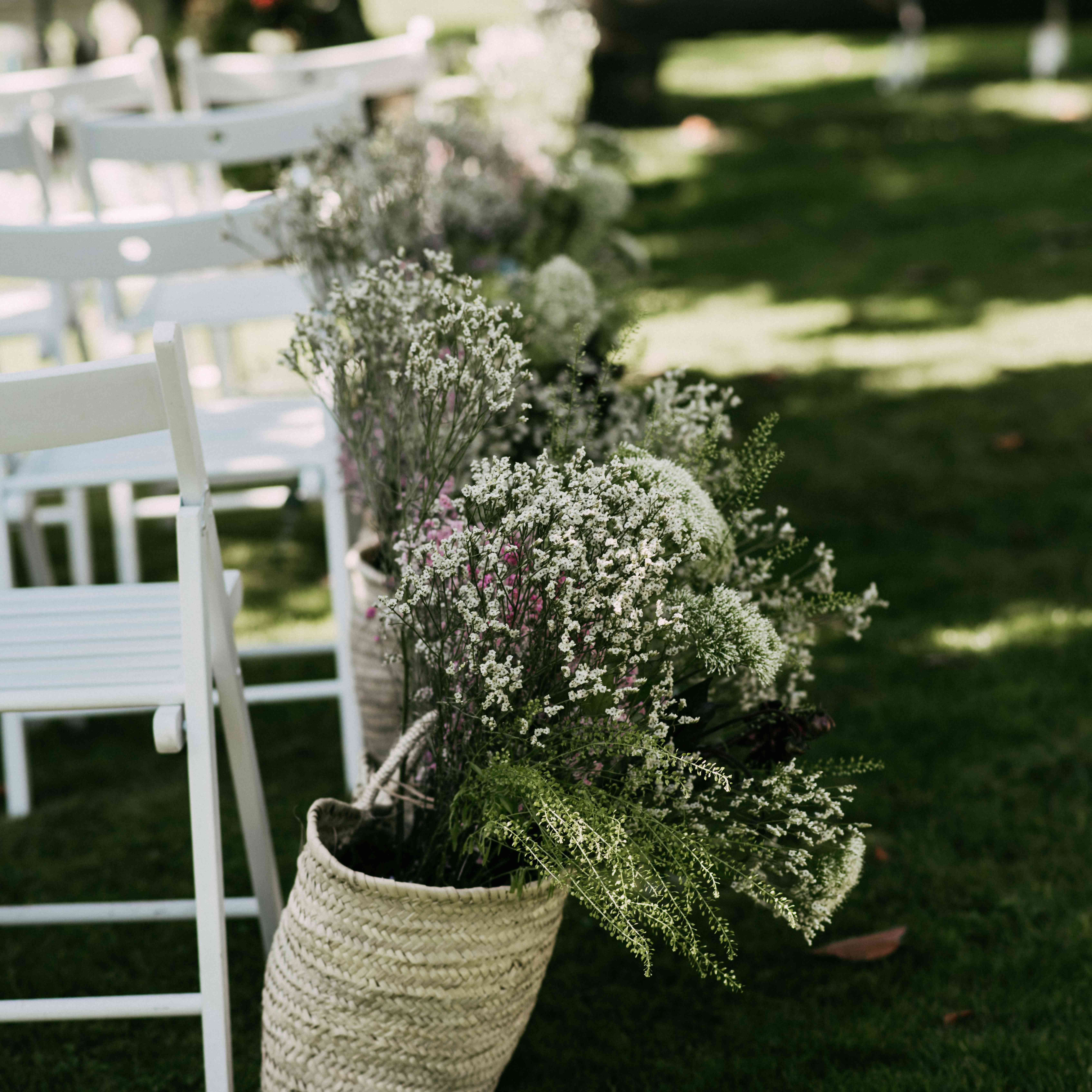 婚礼的殿堂的花
