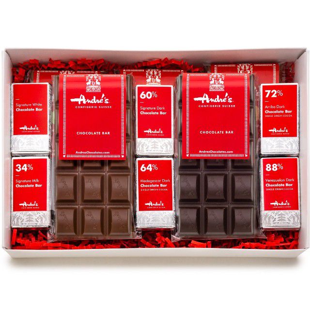 安德烈的巧克力棒取样盒