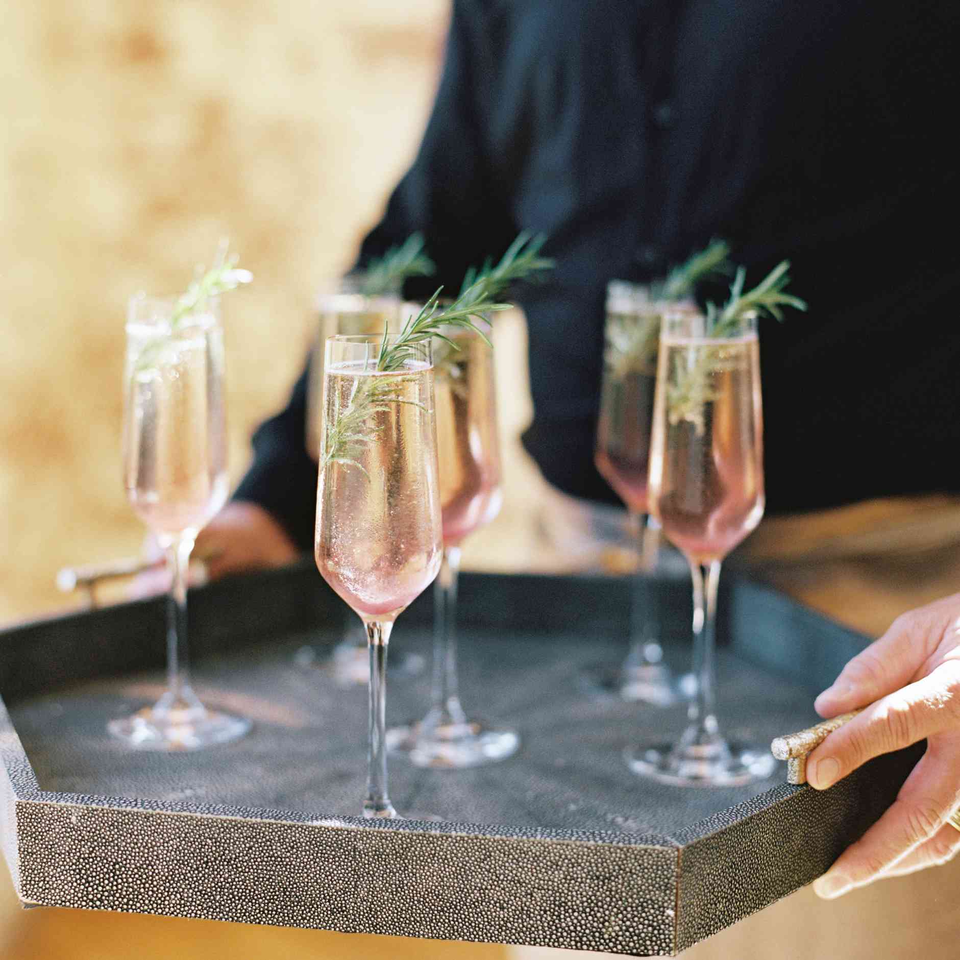 香槟鸡尾酒烟火