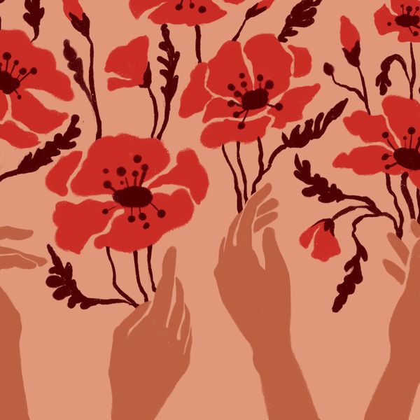 flowers abstract love