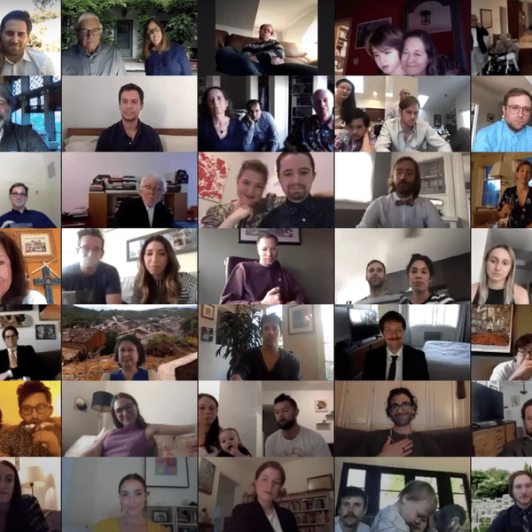 变焦婚礼的客人