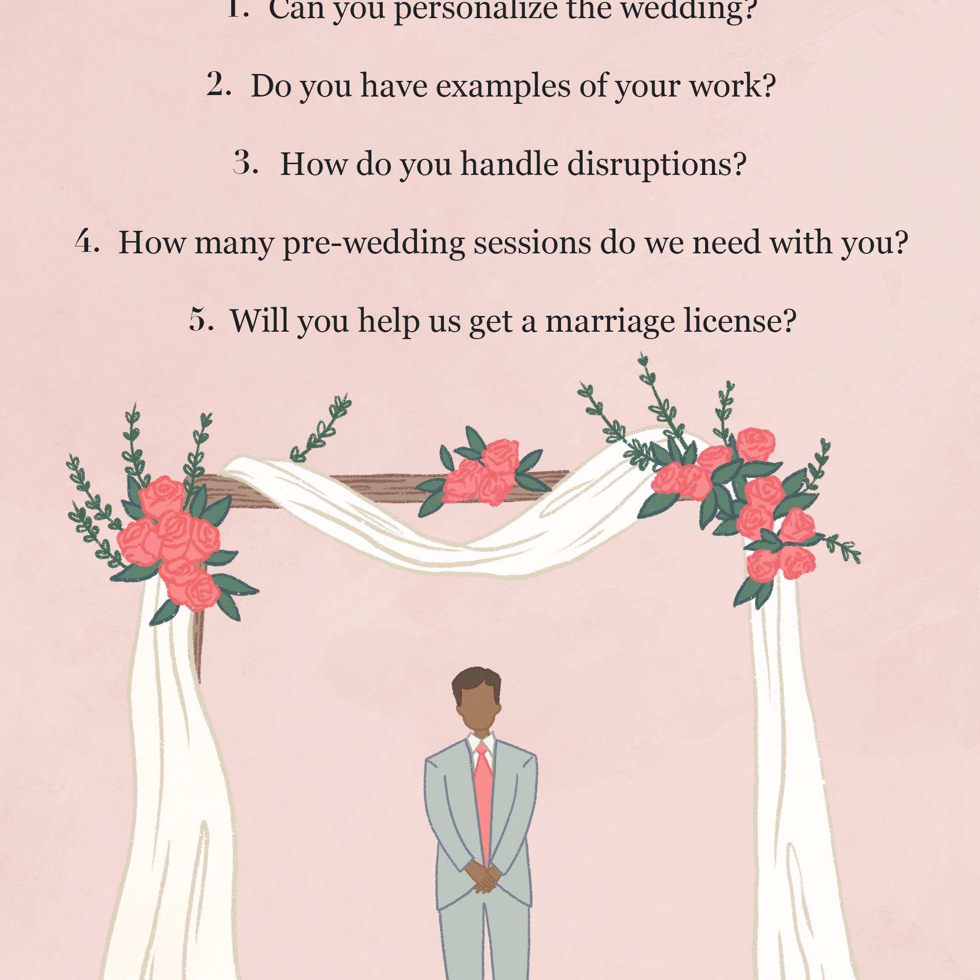 问婚礼司仪的问题