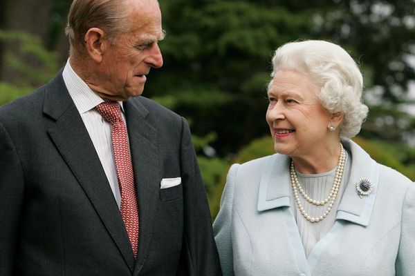 伊丽莎白女王和菲利普王子recirc