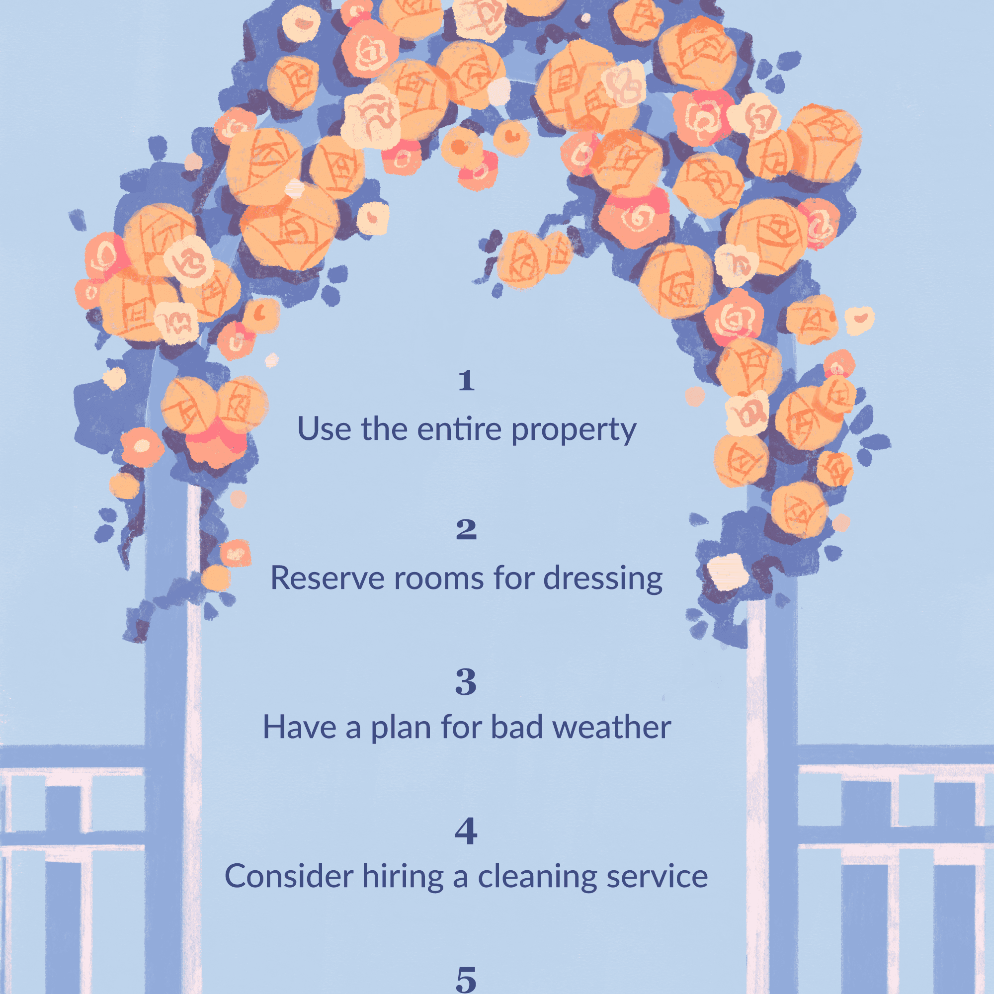 提示在家里举办婚礼