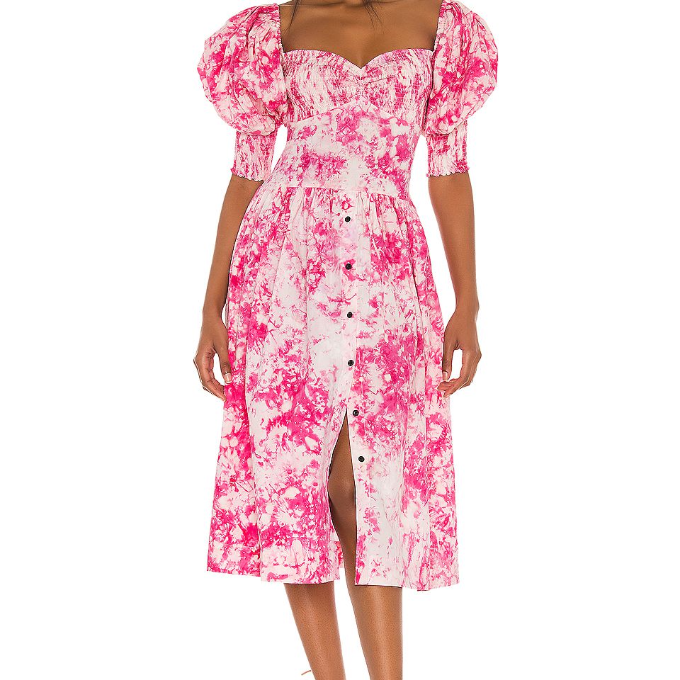 SWF Puff Sleeve Sweet Heart Dress $349