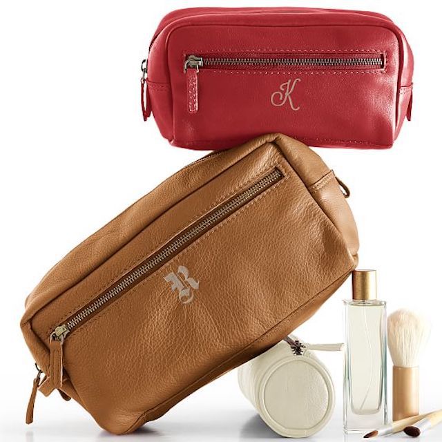 每天皮革旅行袋