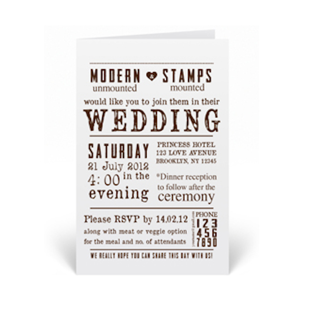 定制复古海报本报邀请邮票