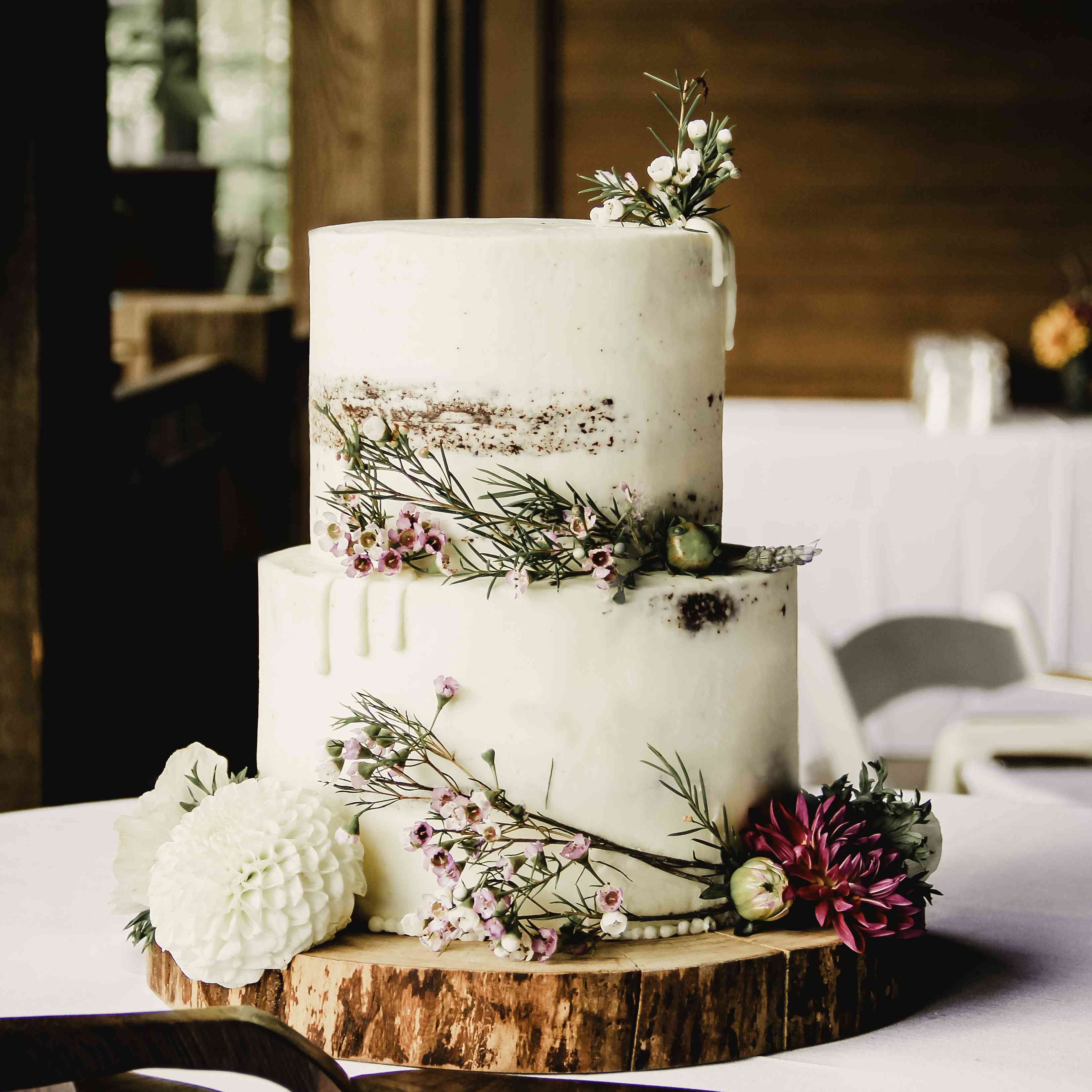 浪漫乡村巧克力蛋糕