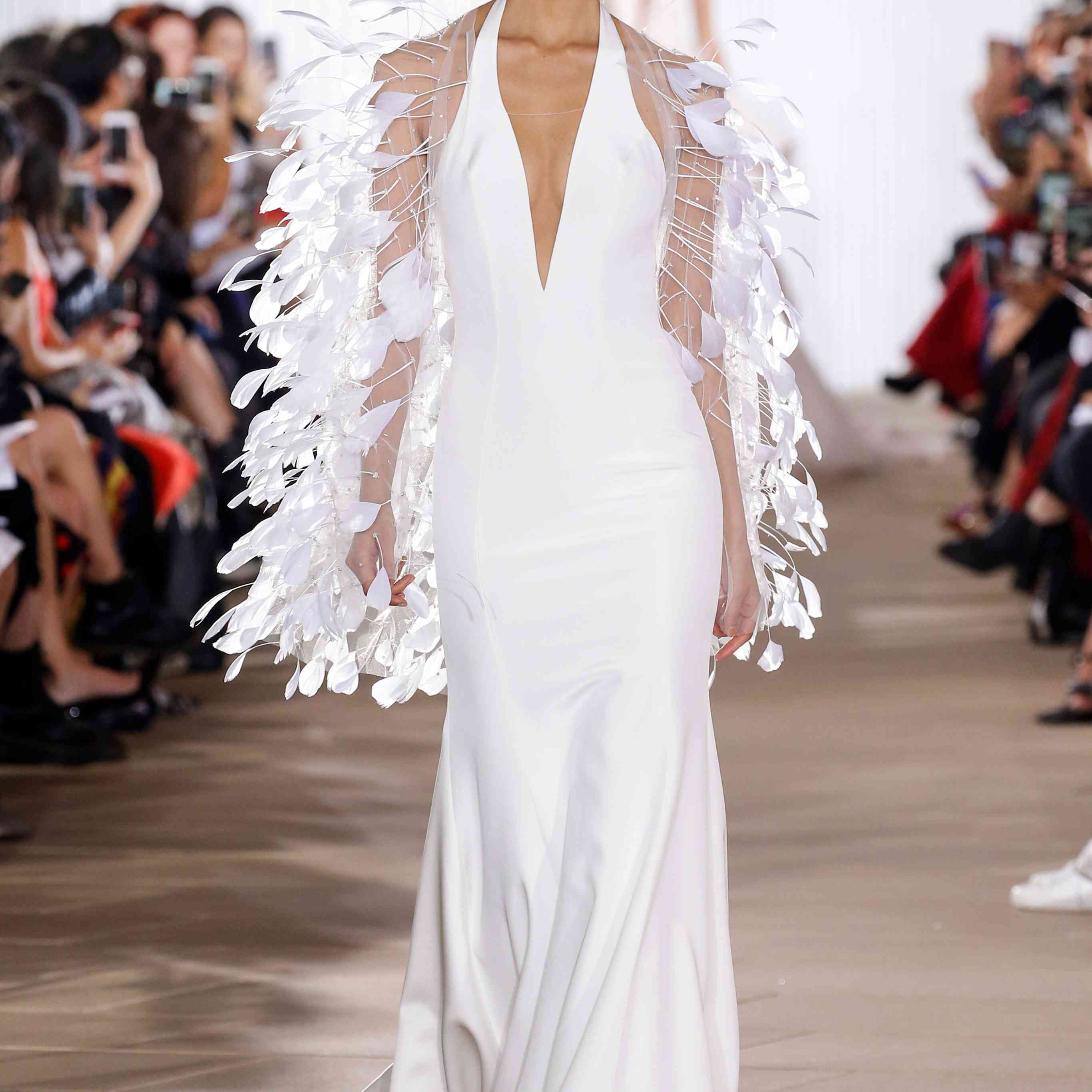 Ines Di Santo的婚礼礼服