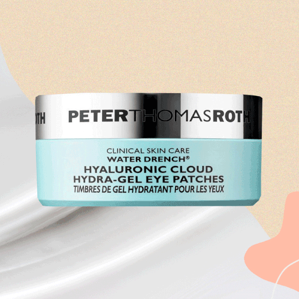 3种不同的眼霜的细纹和皱纹的GIF