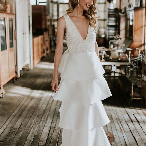 真正的新娘从我们的故事新娘穿着萨钦 - 巴比