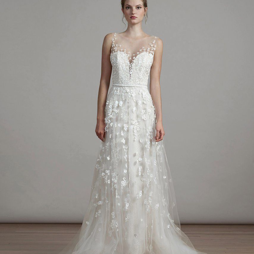 Liancarlo薄纱婚纱