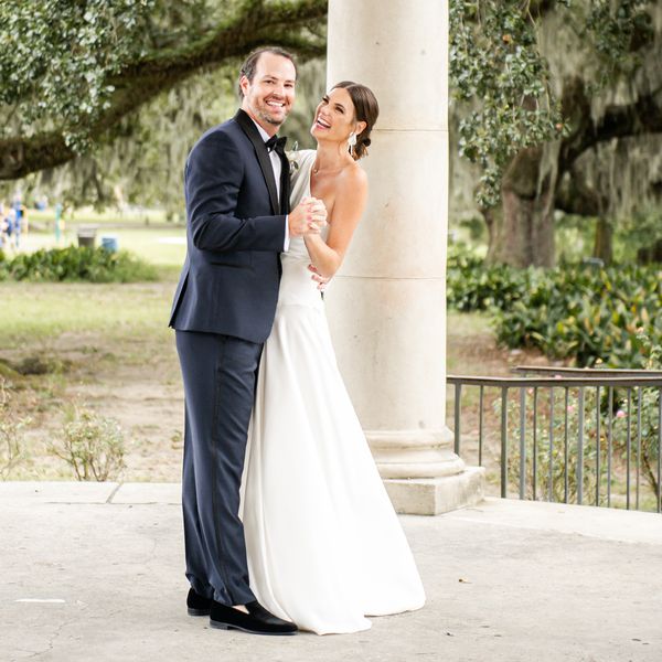 新奥尔良的新娘和新郎