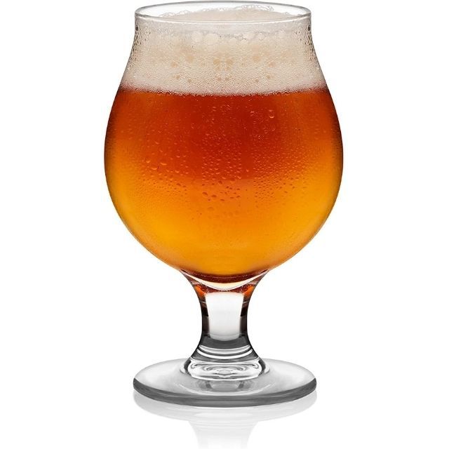 利比工艺酿造比利时啤酒玻璃杯