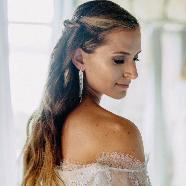 新娘的美丽的样子