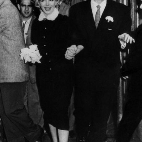 Marilyn Monroe Joe Dimaggio婚礼
