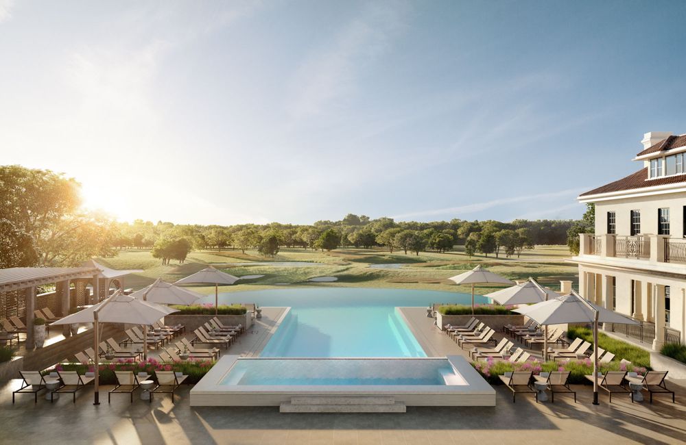 凯斯威克大厅室外游泳池