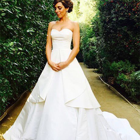 女高音明星杰米·林恩·格莱尔结婚卡特·戴克斯特拉在奥斯卡·德拉伦塔2016