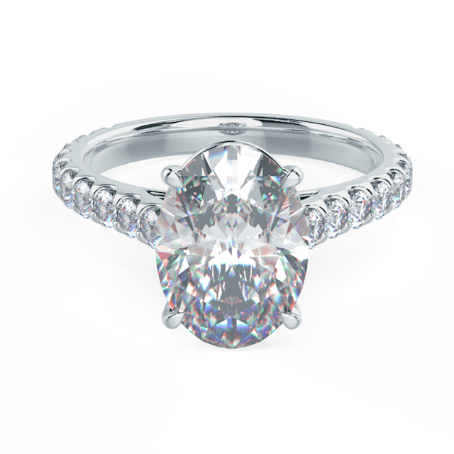 Ada钻石椭圆形大教堂铺设置