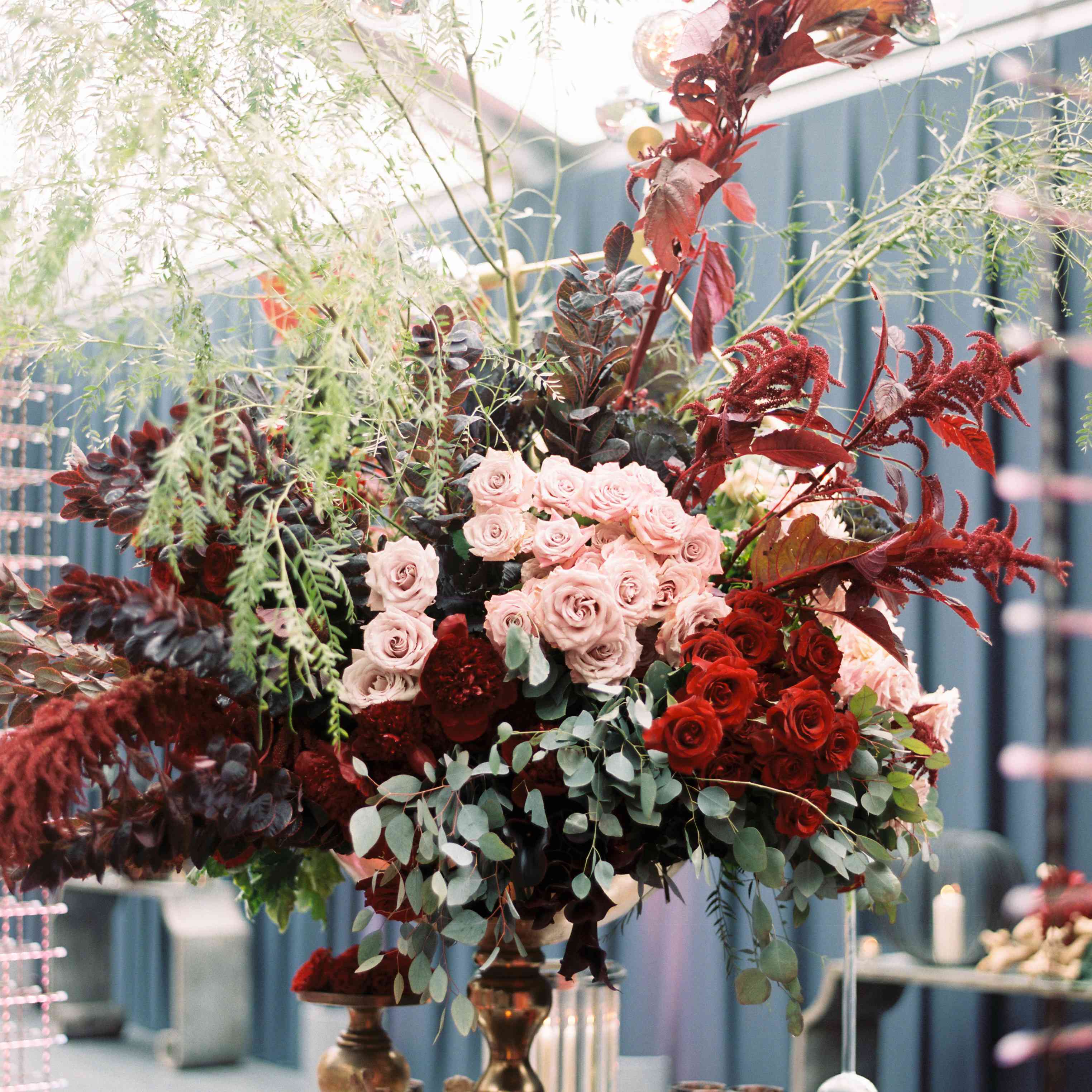 插花艺术的细节