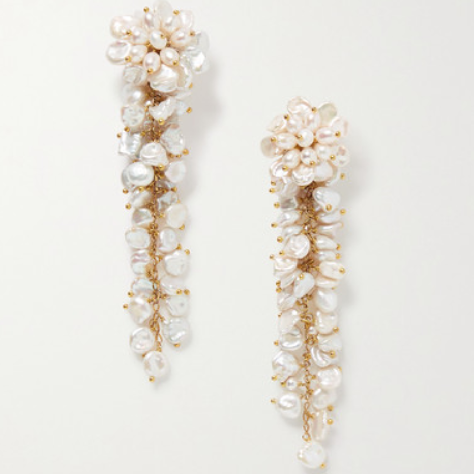 BIBI MARINIGold镀珍珠耳环