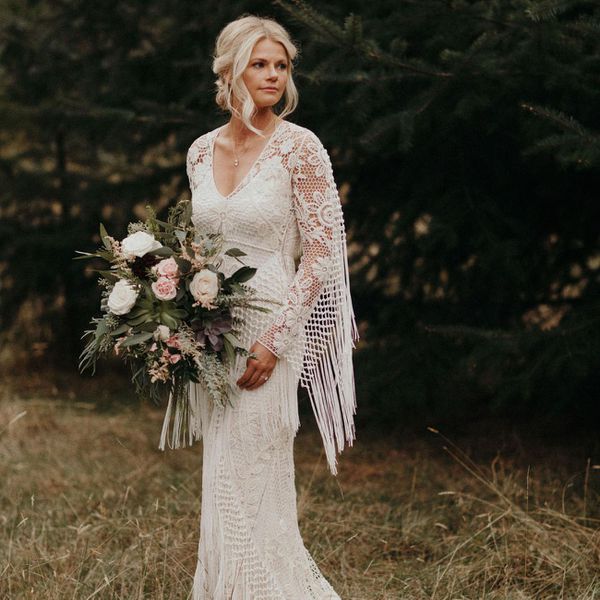 新娘的礼服刘海