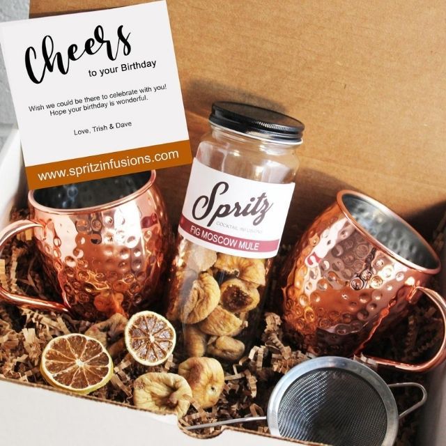 Spritzinfusions豪华两种莫斯科骡子礼品套装