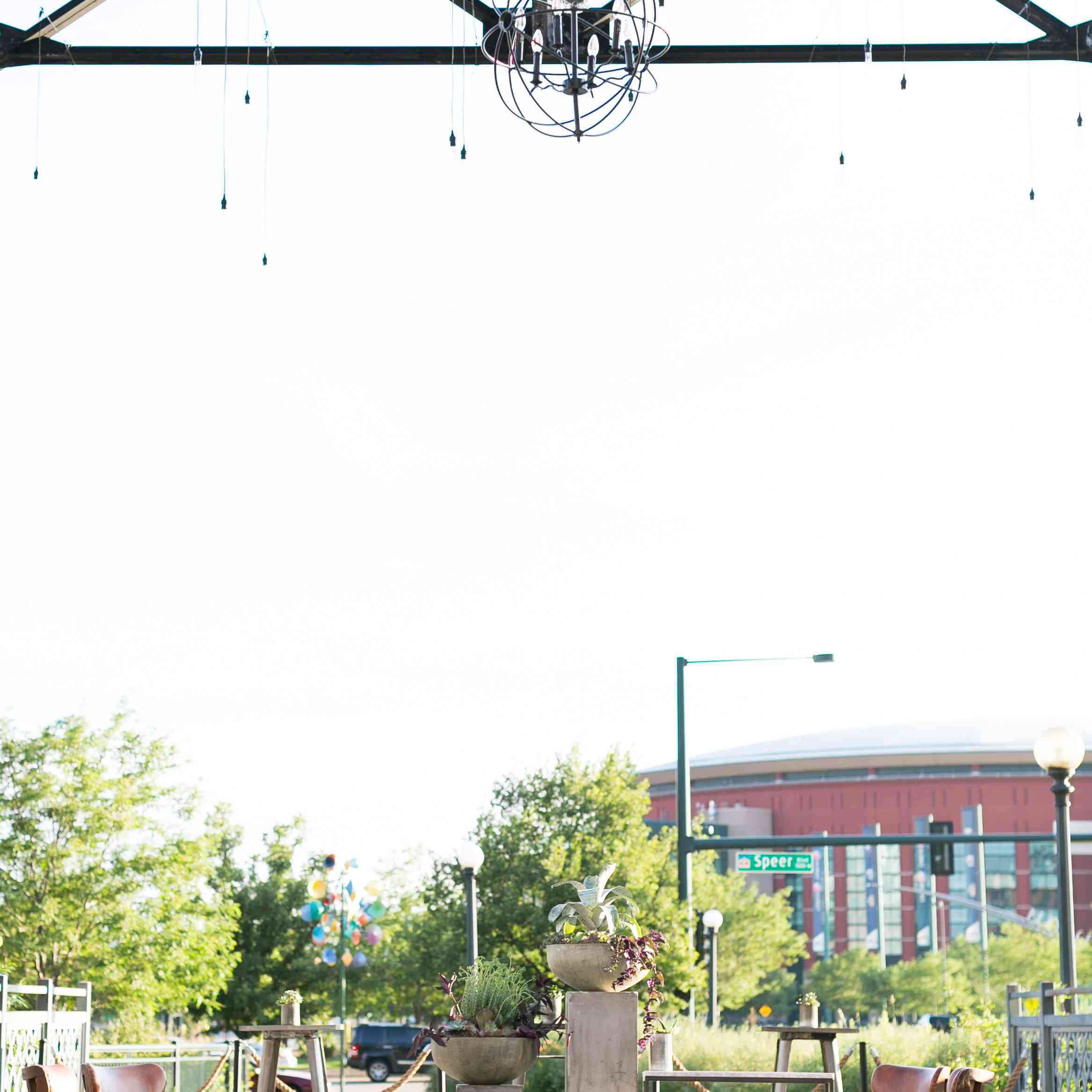 丹佛桥休息区的接待处