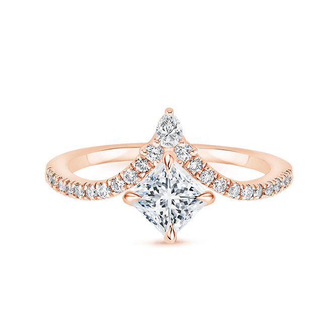 灿烂的地球新钻石戒指