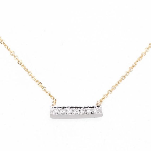 'Sylvie Rose'钻石吧吊坠项链