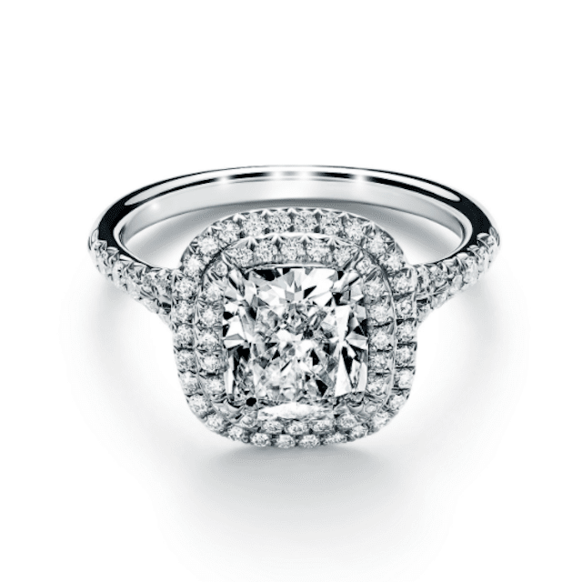 Soleste Cushion-Cut Double Halo订188bet官网88bet官网婚戒指